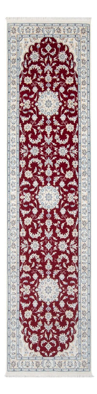 Läufer Perser - Nain - Premium - 304 x 82 cm - rot