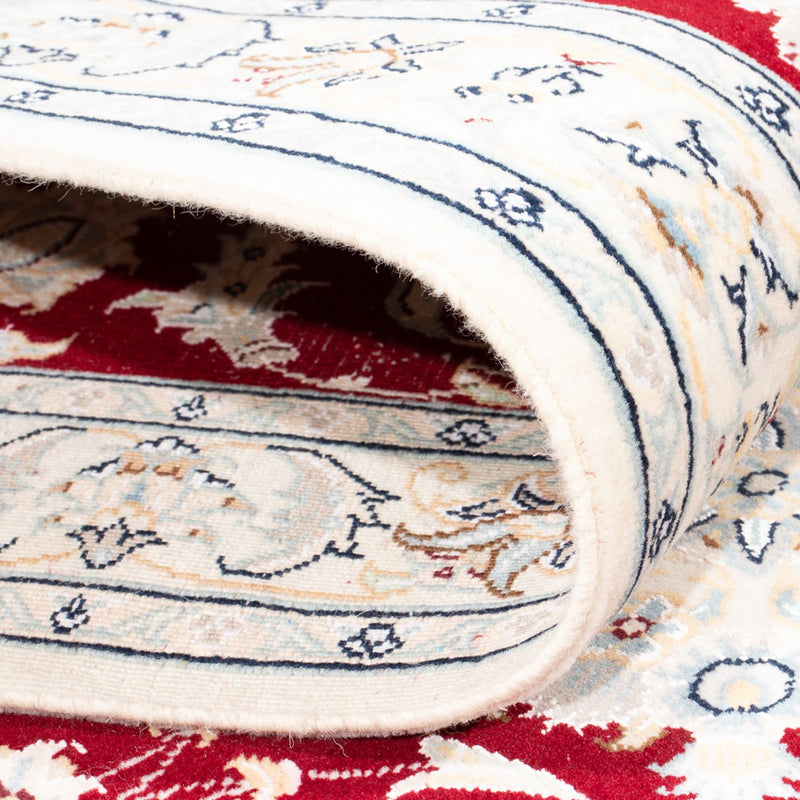Läufer Perser - Nain - Premium - 304 x 82 cm - rot