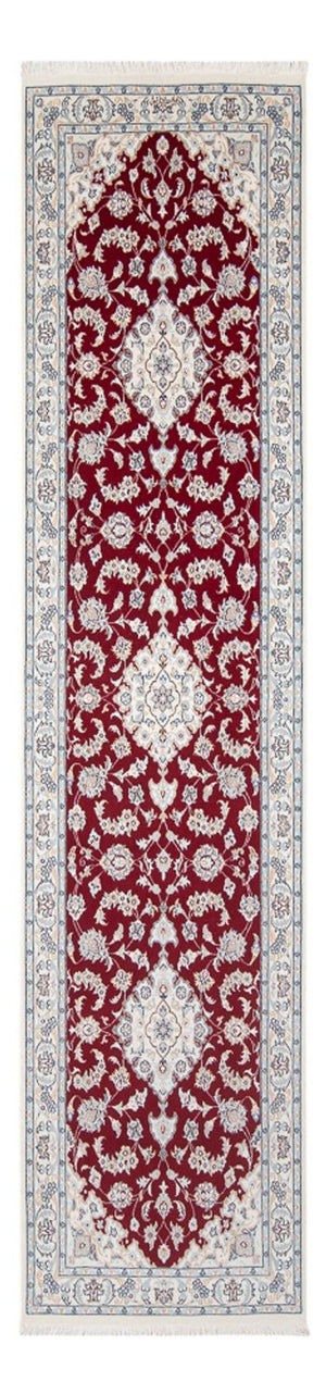 Läufer Perser - Nain - Premium - 311 x 82 cm - rot