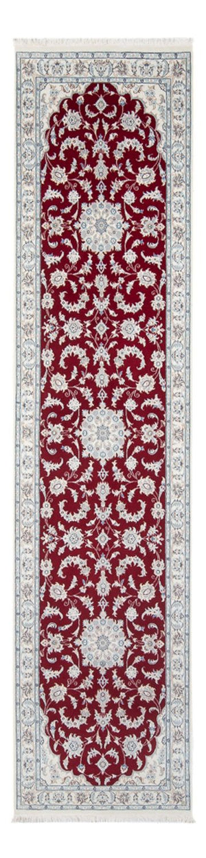 Läufer Perser - Nain - Premium - 297 x 80 cm - rot