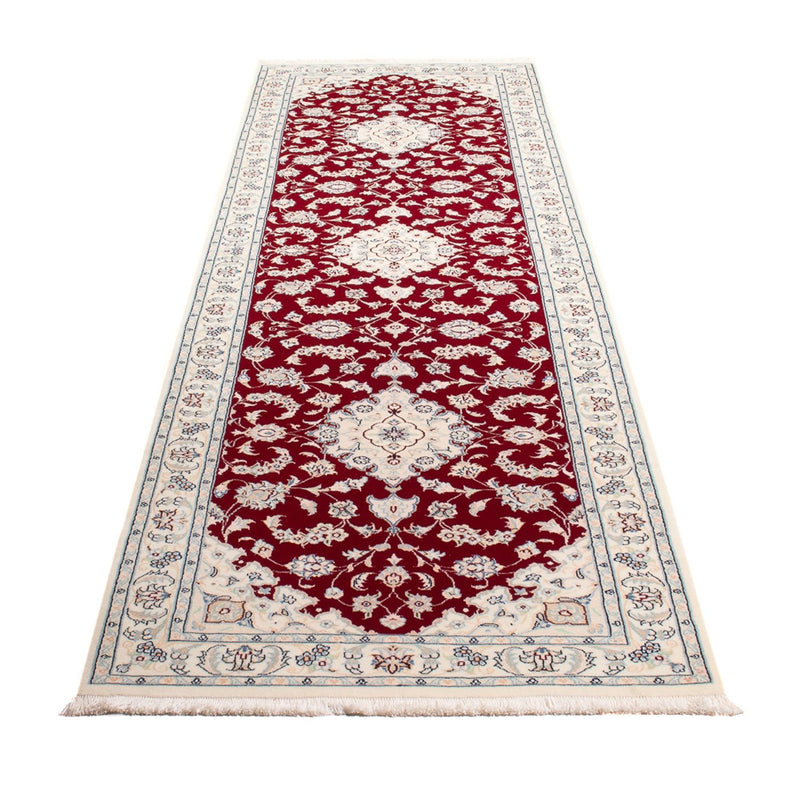 Läufer Perser - Nain - Premium - 292 x 80 cm - rot