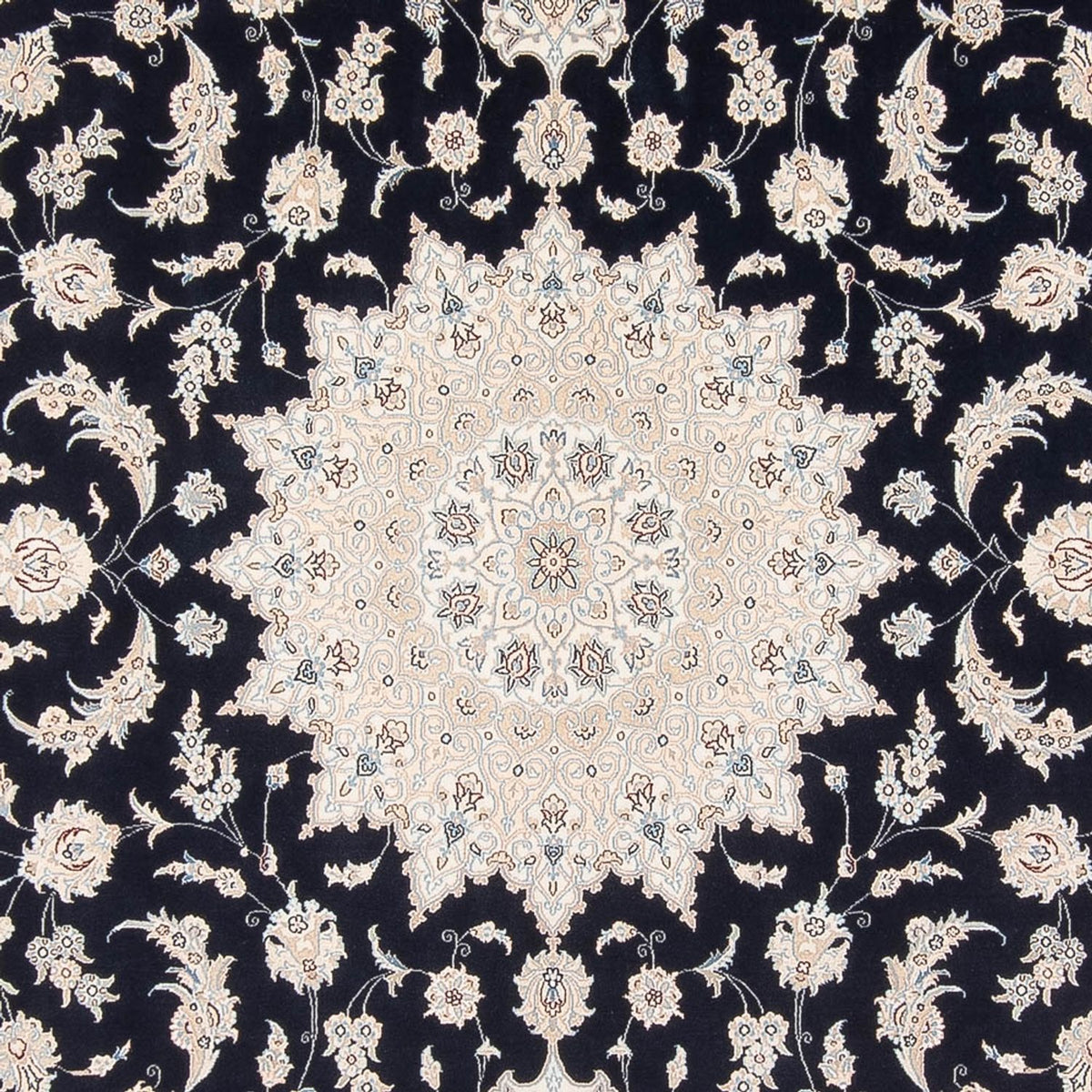 Perserteppich - Nain - Premium - 356 x 250 cm - dunkelblau