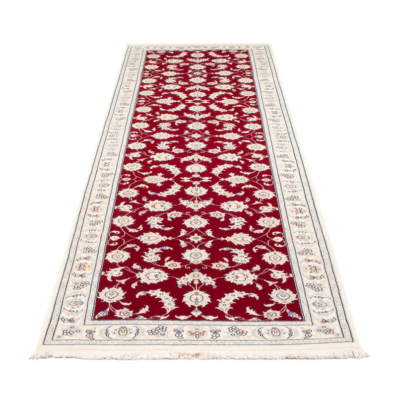 Läufer Perser - Nain - Premium - 297 x 82 cm - rot