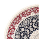 Perserteppich - Nain rund  - 204 x 195 cm - dunkelblau