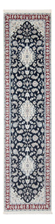 Läufer Perser - Nain - Premium - 292 x 80 cm - dunkelblau