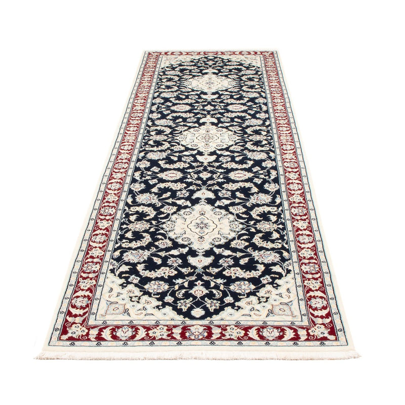 Läufer Perser - Nain - Premium - 295 x 81 cm - dunkelblau