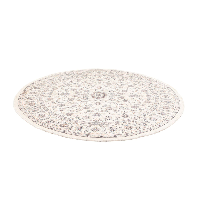 Perserteppich - Nain rund  - 200 x 200 cm - creme