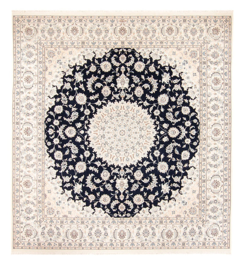 Perserteppich - Nain - 260 x 245 cm - dunkelblau