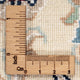 Perserteppich - Nain rund  - 200 x 200 cm - hellblau