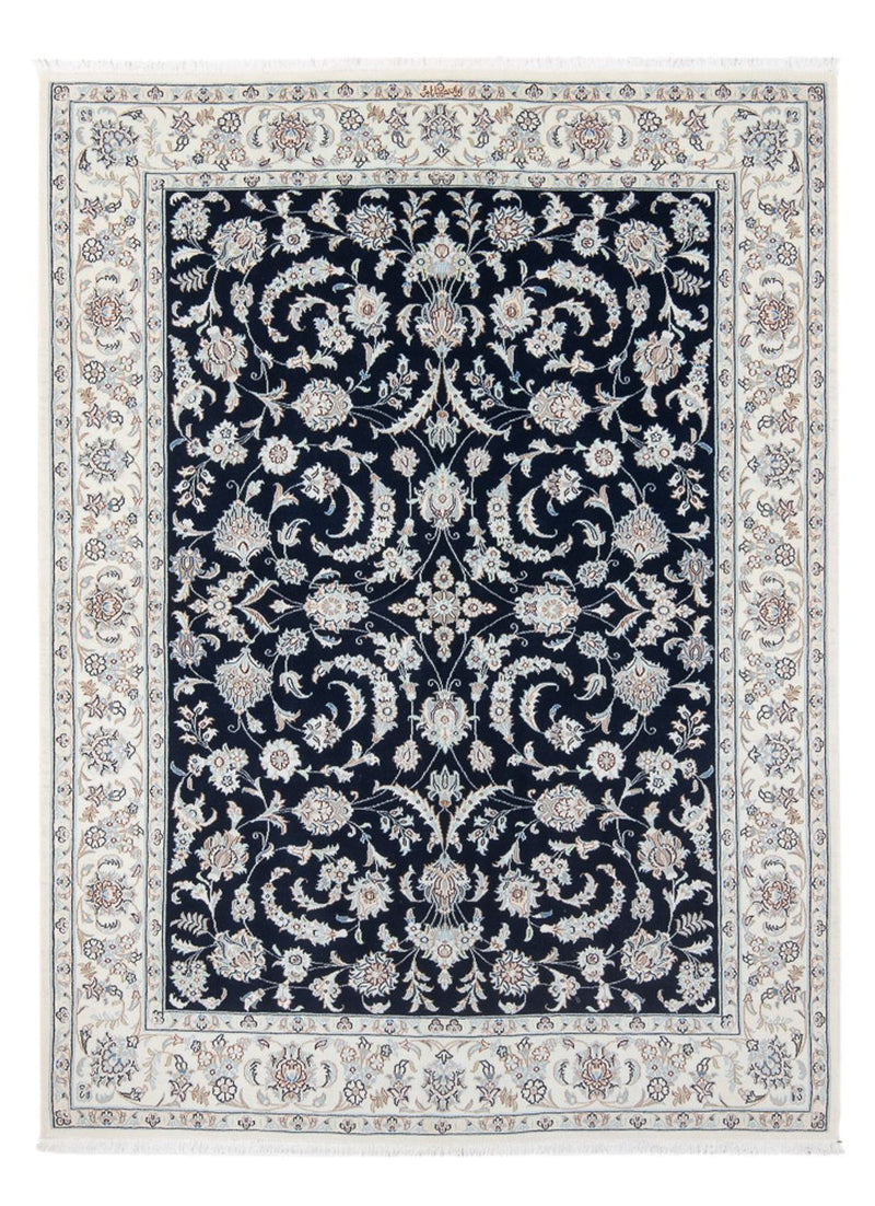 Perserteppich - Nain - Premium - 200 x 149 cm - dunkelblau