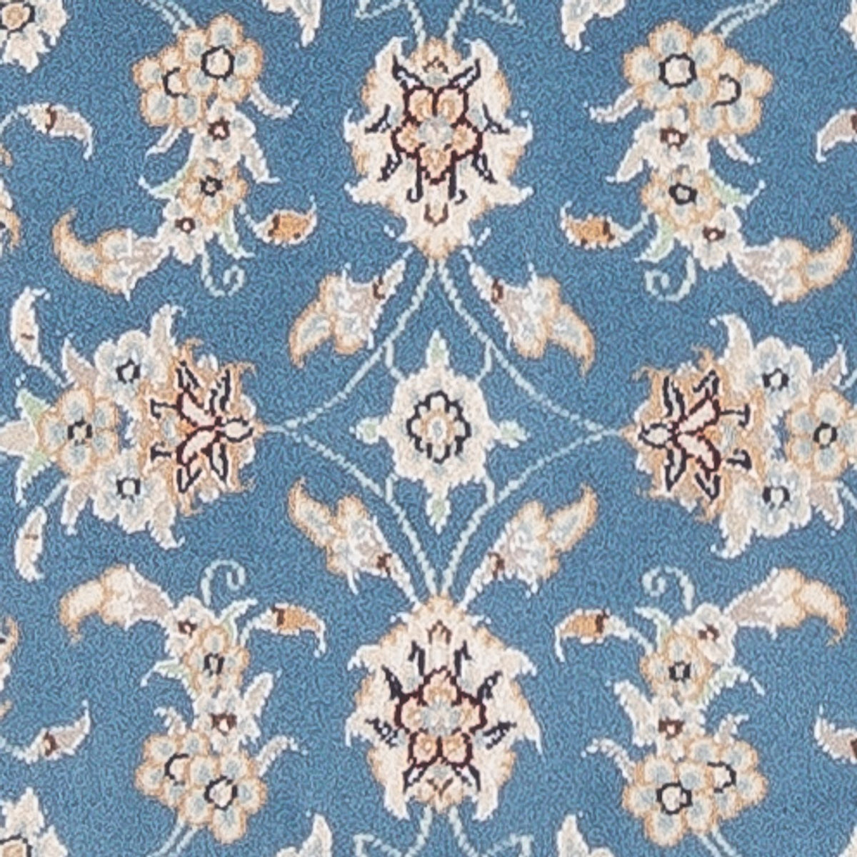 Läufer Perser - Nain - Premium - 245 x 82 cm - blau