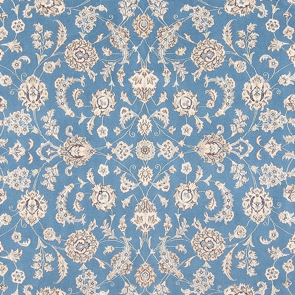 Perserteppich - Nain - Premium - 293 x 248 cm - hellblau