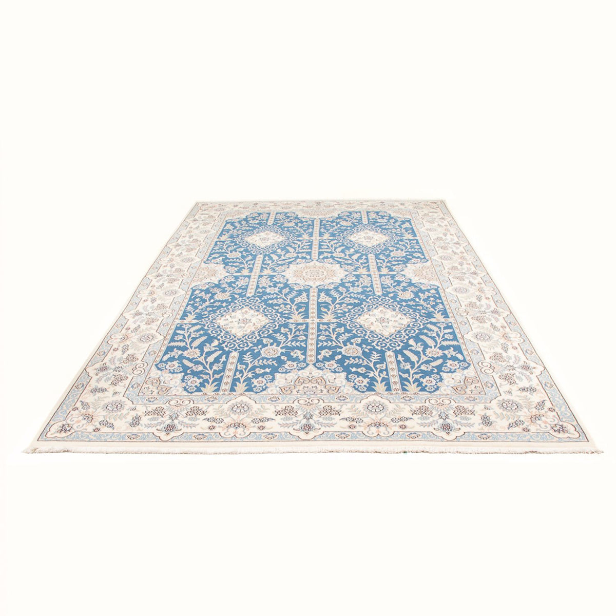 Perserteppich - Nain - Premium - 304 x 198 cm - hellblau