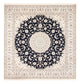 Perserteppich - Nain quadratisch  - 259 x 247 cm - dunkelblau