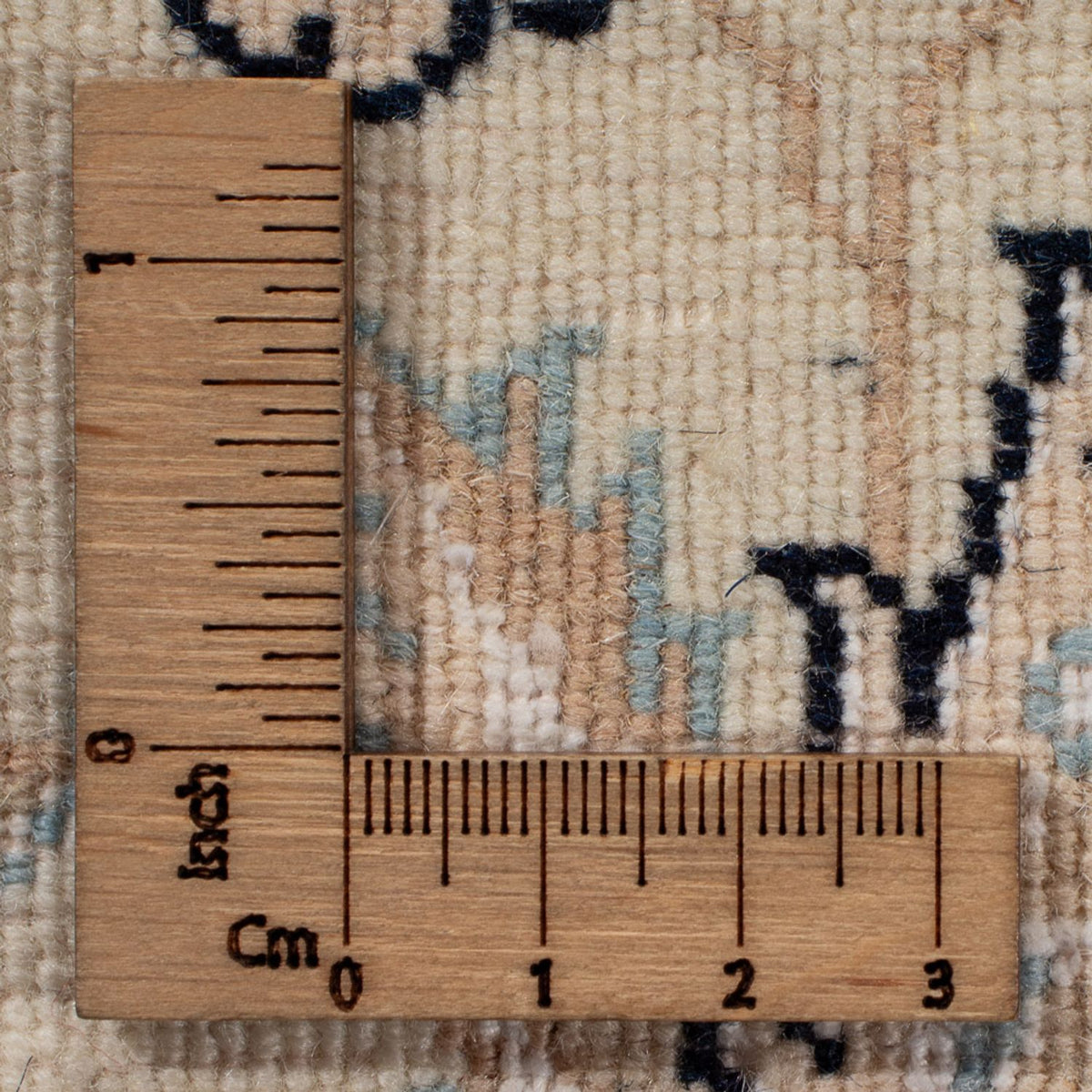 Perserteppich - Nain quadratisch  - 259 x 247 cm - dunkelblau