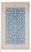 Perserteppich - Nain - Premium - 294 x 197 cm - hellblau