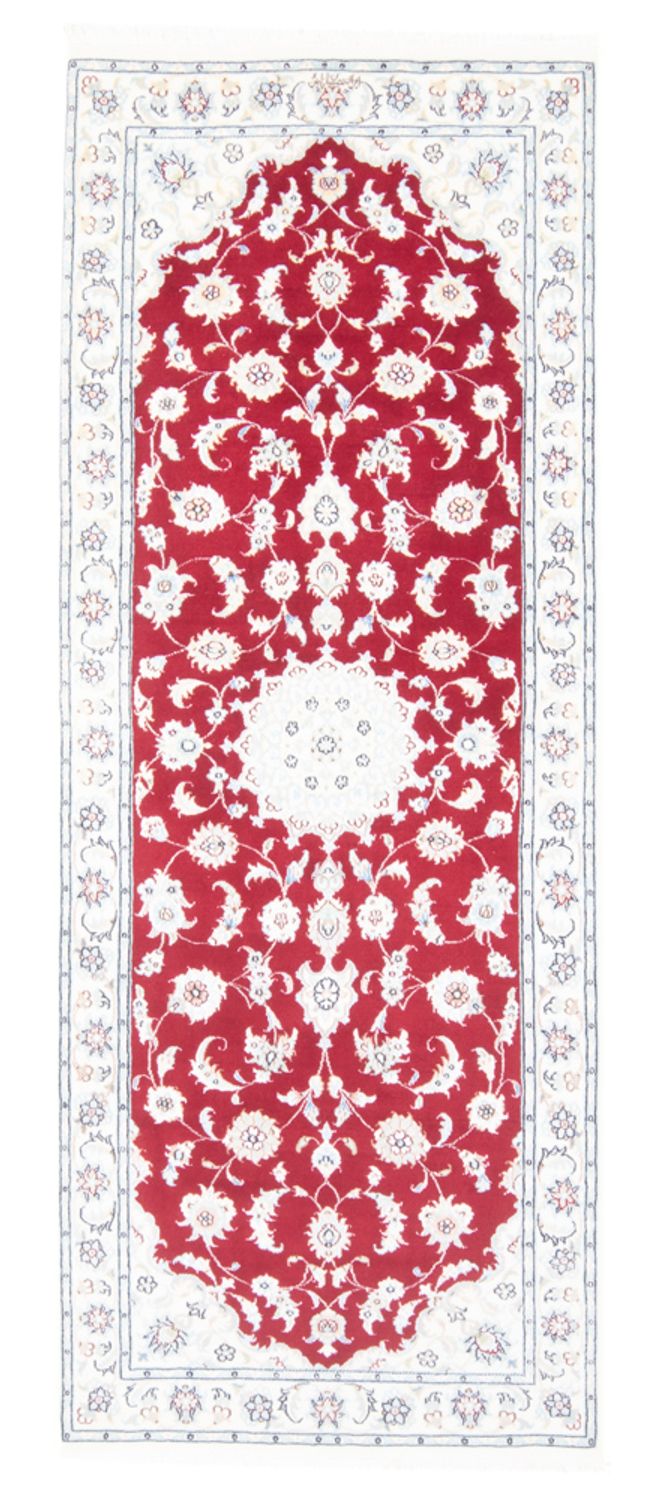 Läufer Perser - Nain - Royal - 204 x 81 cm - rot