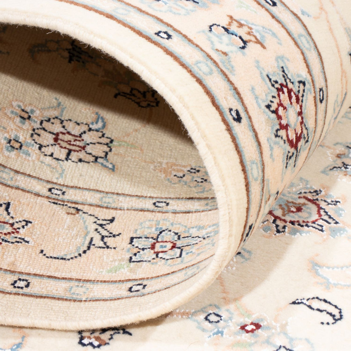 Läufer Perser - Nain - Royal - 206 x 79 cm - creme