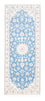 Läufer Perser - Nain - Royal - 204 x 82 cm - hellblau