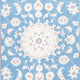 Läufer Perser - Nain - Royal - 204 x 82 cm - hellblau