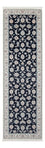 Läufer Perser - Nain - Premium - 248 x 82 cm - dunkelblau