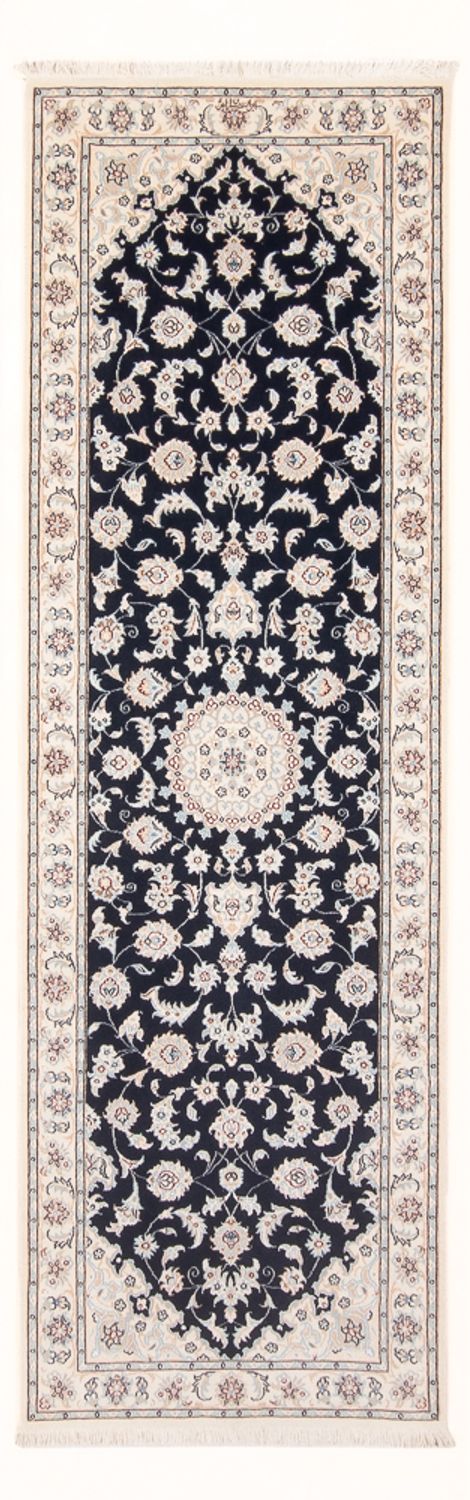Läufer Perser - Nain - Premium - 241 x 83 cm - dunkelblau