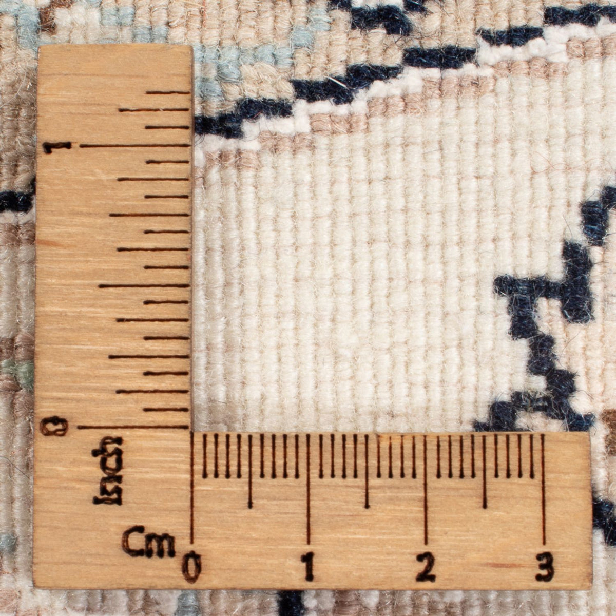 Perserteppich - Nain - Premium rund  - 148 x 149 cm - creme