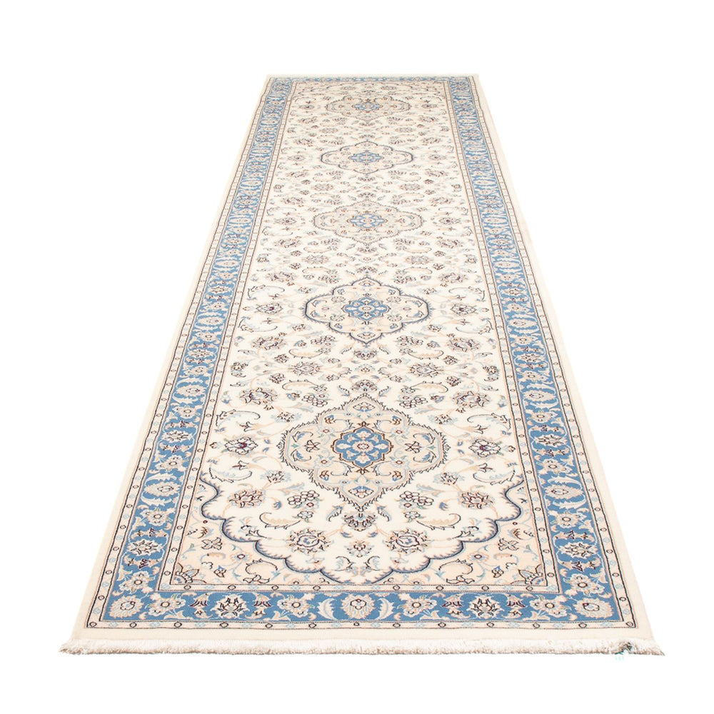 Läufer Perser - Nain - Premium - 394 x 91 cm - creme