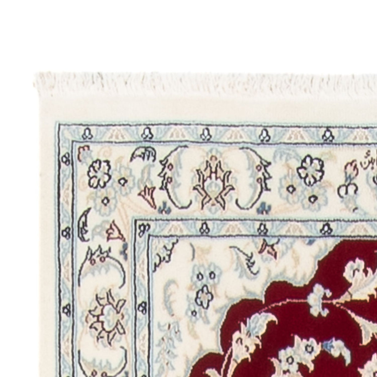 Läufer Perser - Nain - Premium - 344 x 80 cm - rot