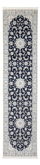 Läufer Perser - Nain - Premium - 294 x 80 cm - dunkelblau