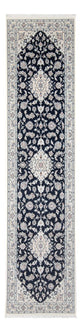 Läufer Perser - Nain - Premium - 300 x 80 cm - dunkelblau