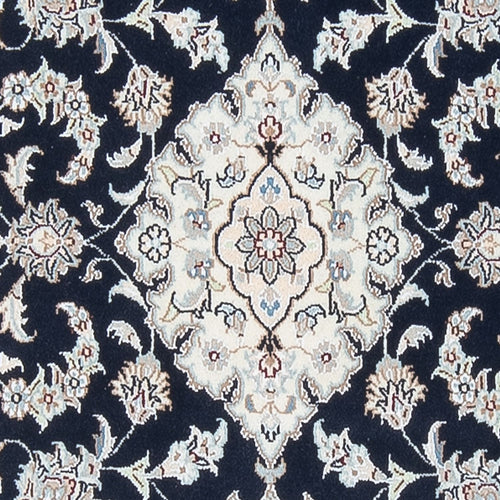 Läufer Perser - Nain - Premium - 300 x 80 cm - dunkelblau