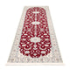 Läufer Perser - Nain - Premium - 297 x 81 cm - rot