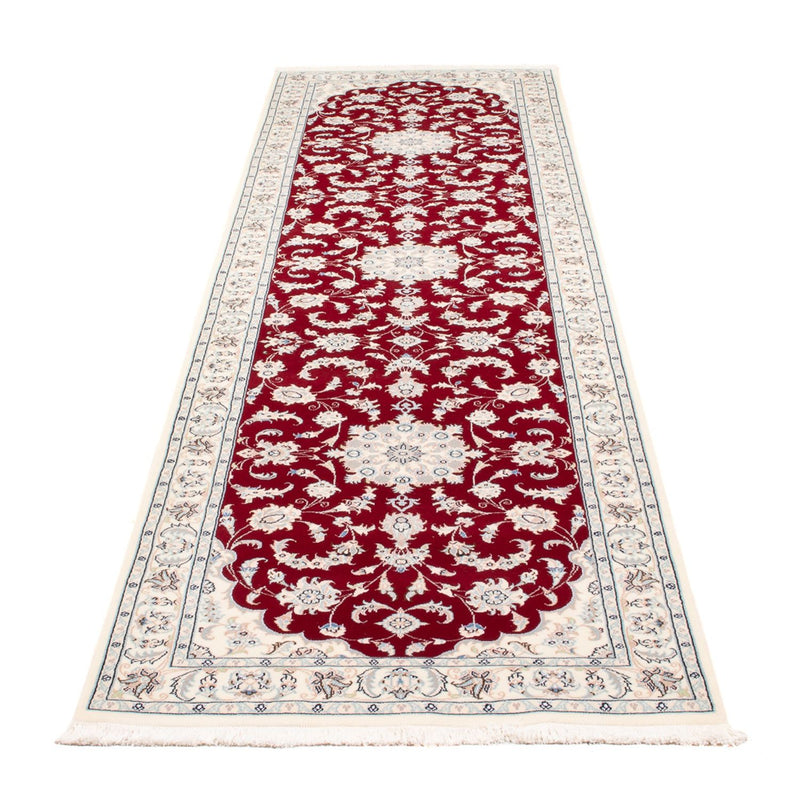 Läufer Perser - Nain - Premium - 297 x 81 cm - rot