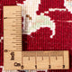 Läufer Perser - Nain - Premium - 297 x 81 cm - rot