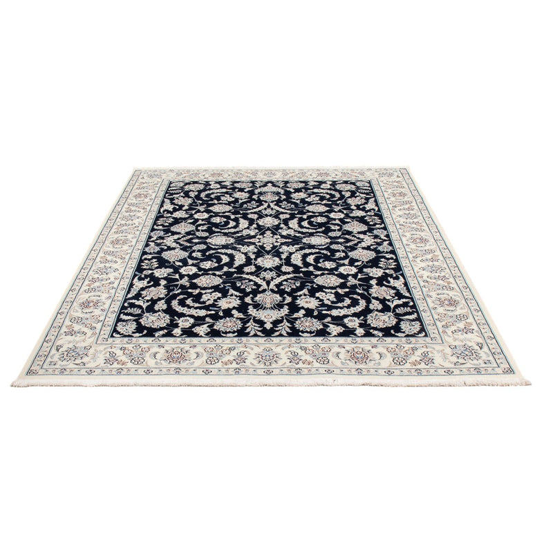 Perserteppich - Nain - Premium - 202 x 150 cm - dunkelblau
