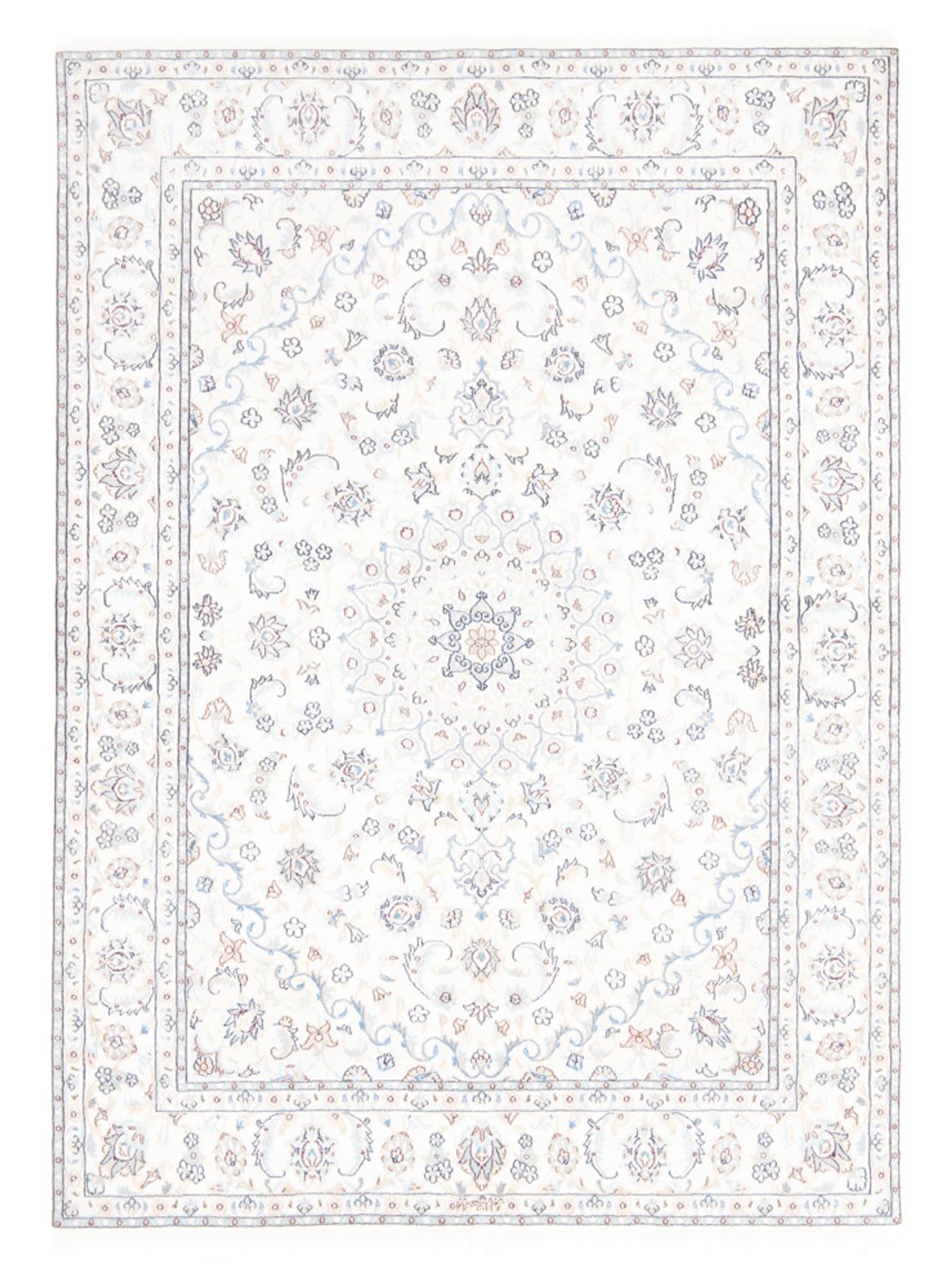 Perserteppich - Nain - Royal - 198 x 150 cm - creme