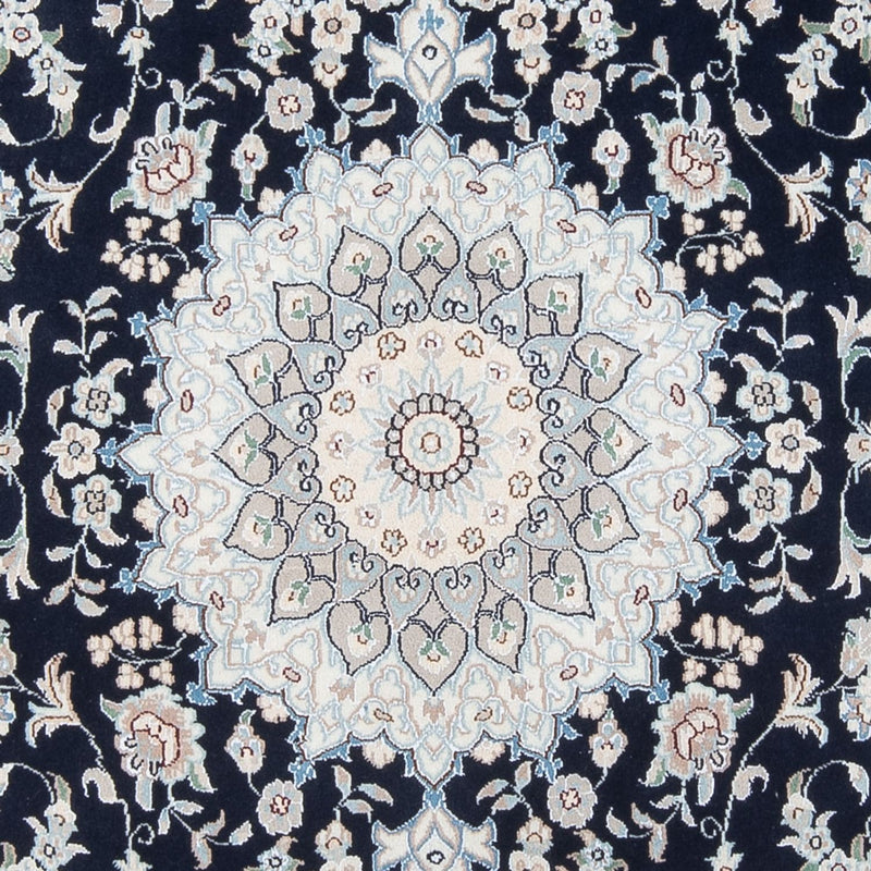 Perserteppich - Nain - Premium - 204 x 150 cm - dunkelblau