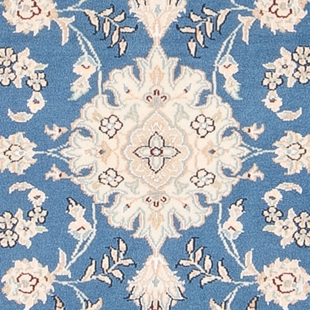 Perserteppich - Nain - 88 x 59 cm - blau