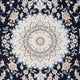 Perserteppich - Nain - Premium - 195 x 150 cm - dunkelblau