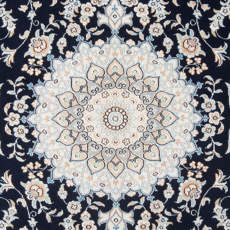 Perserteppich - Nain - Premium - 195 x 150 cm - dunkelblau