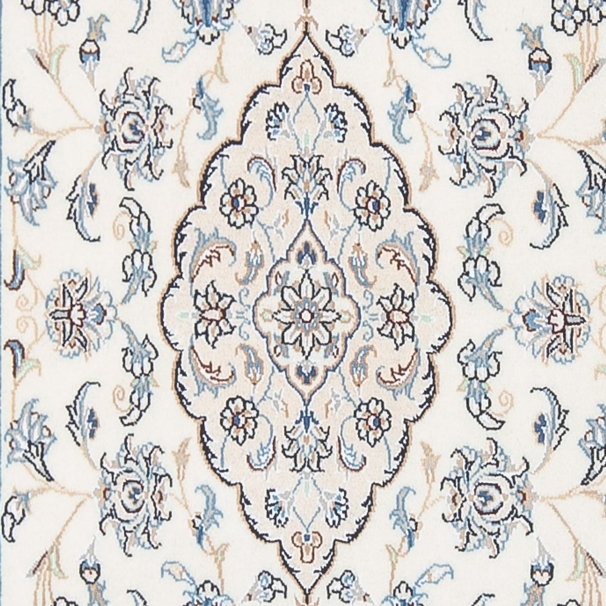 Läufer Perser - Nain - Premium - 345 x 84 cm - creme