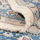 Perserteppich - Nain rund  - 197 x 196 cm - creme