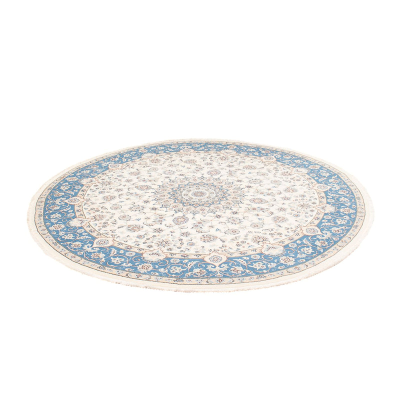 Perserteppich - Nain rund  - 197 x 196 cm - creme