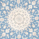 Perserteppich - Nain rund  - 202 x 197 cm - hellblau