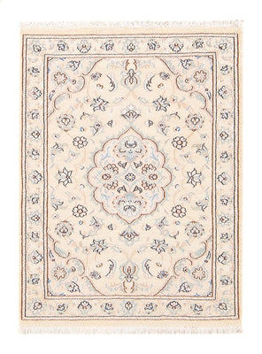 Perserteppich - Nain - 90 x 60 cm - beige