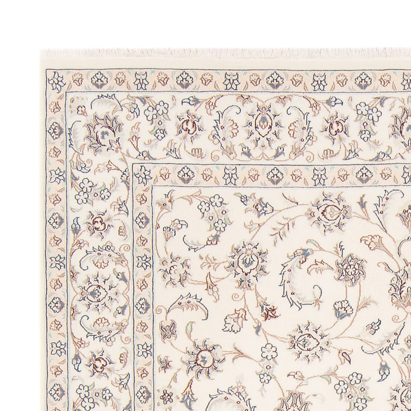 Perserteppich - Nain - 242 x 171 cm - creme