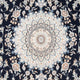 Perserteppich - Nain - Premium - 206 x 150 cm - dunkelblau