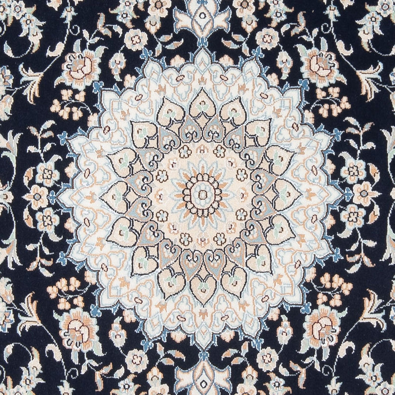 Perserteppich - Nain - Premium - 206 x 150 cm - dunkelblau