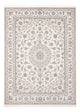 Perserteppich - Nain - Premium - 203 x 148 cm - creme